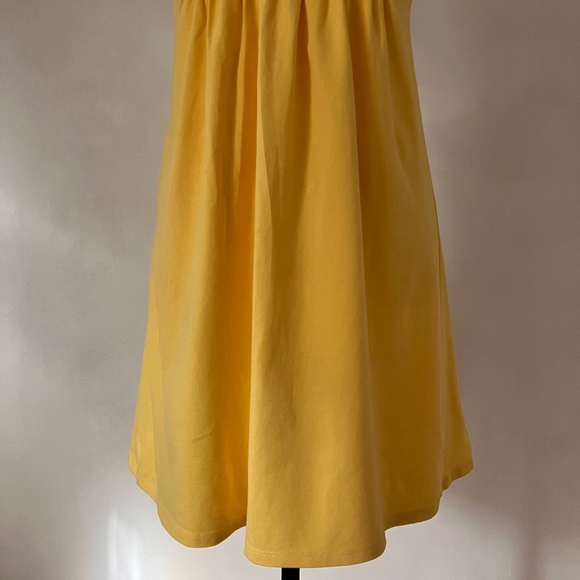 YELLOW HALTER-NECK DRESS - Picture 8 of 14